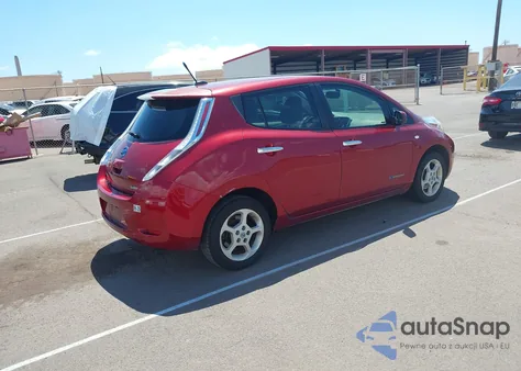 2011 Nissan Leaf Sl from USA, damaged, VIN JN1AZ0CP7BT000438